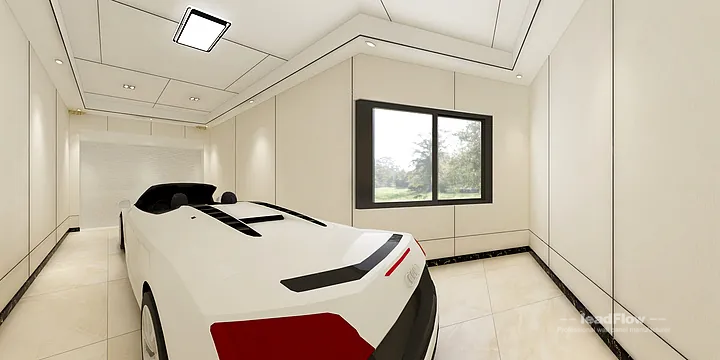 Nanchang Apartment Featuring WPC Cladding | Living Room Walls in Nanchang County, Nanchang, China - photo 9