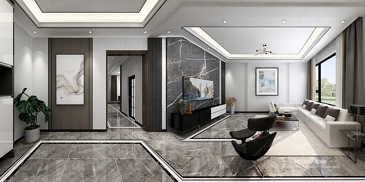 WPC Interior Panel Transformation: Hangzhou Apartment with Dining Room Walls in Hangzhou, China - photo 5