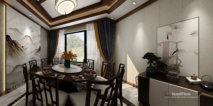 Nanchang Hotel Featuring WPC Cladding | second-floor lobby Walls in Donghu District, Nanchang, China - photo 11