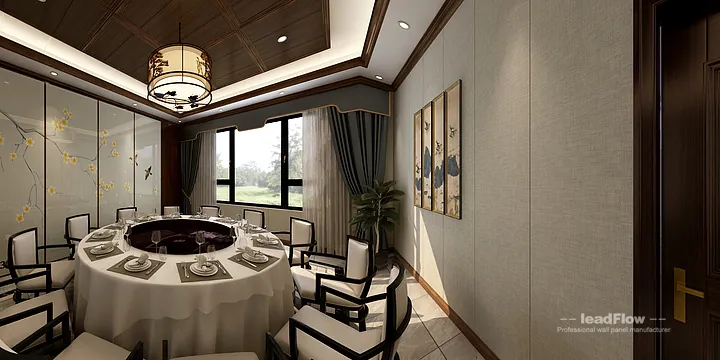 Nanchang Hotel Featuring WPC Cladding | second-floor lobby Walls in Donghu District, Nanchang, China - photo 12