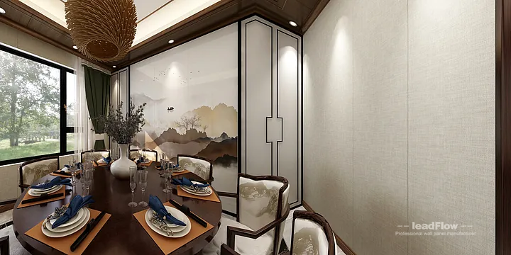 Nanchang Hotel Featuring WPC Cladding | second-floor lobby Walls in Donghu District, Nanchang, China - photo 2