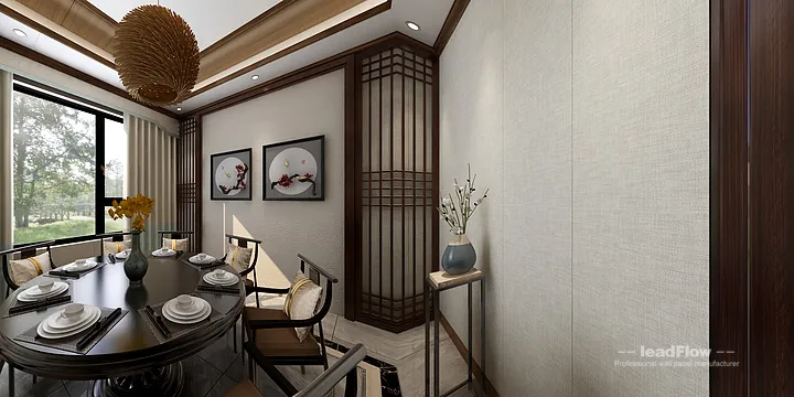 Nanchang Hotel Featuring WPC Cladding | second-floor lobby Walls in Donghu District, Nanchang, China - photo 3