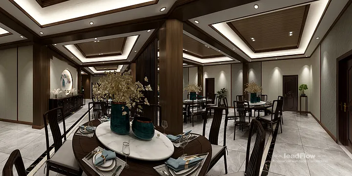 Nanchang Hotel Featuring WPC Cladding | second-floor lobby Walls in Donghu District, Nanchang, China - photo 7