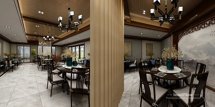 Nanchang Hotel Featuring WPC Cladding | second-floor lobby Walls in Donghu District, Nanchang, China - photo 8