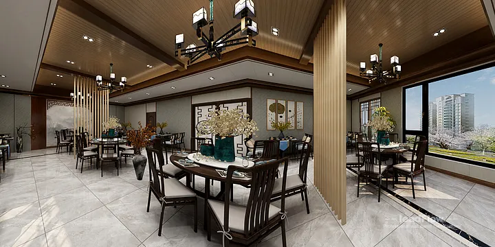 Nanchang Hotel Featuring WPC Cladding | second-floor lobby Walls in Donghu District, Nanchang, China - photo 9