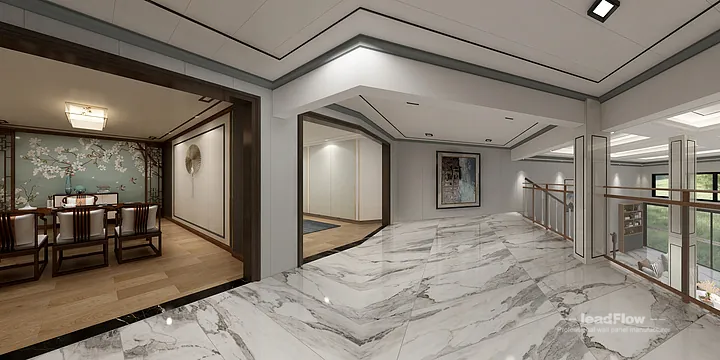 Modern Commercial Space Interior in Hangzhou using WPC Cladding in Hangzhou, China - photo 3