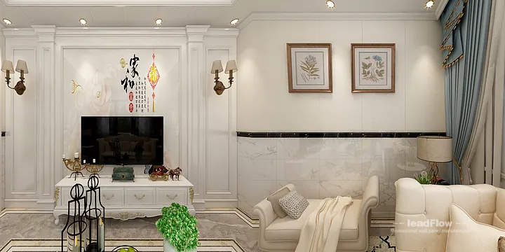 Modern Apartment Interior in Hangzhou using WPC Wall Cladding in Hangzhou, China