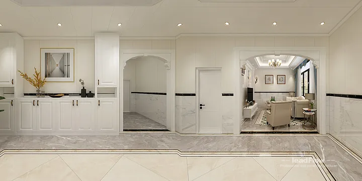 Modern Apartment Interior in Hangzhou using WPC Wall Cladding in Hangzhou, China - photo 3