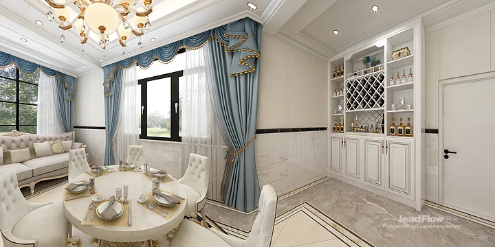 Modern Apartment Interior in Hangzhou using WPC Wall Cladding in Hangzhou, China - photo 4