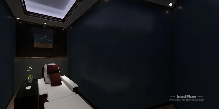 Nanchang Apartment Interior with WPC Wall Cladding &mdash; foot bath5 Accent in Donghu District, Nanchang, China - photo 23