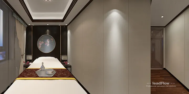 Nanchang Apartment Interior with WPC Wall Cladding &mdash; foot bath5 Accent in Donghu District, Nanchang, China - photo 32