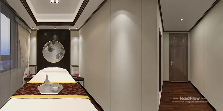 Nanchang Apartment Interior with WPC Wall Cladding &mdash; foot bath5 Accent in Donghu District, Nanchang, China - photo 34