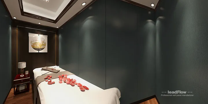 Nanchang Apartment Interior with WPC Wall Cladding &mdash; foot bath5 Accent in Donghu District, Nanchang, China - photo 36