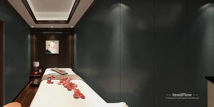 Nanchang Apartment Interior with WPC Wall Cladding &mdash; foot bath5 Accent in Donghu District, Nanchang, China - photo 38