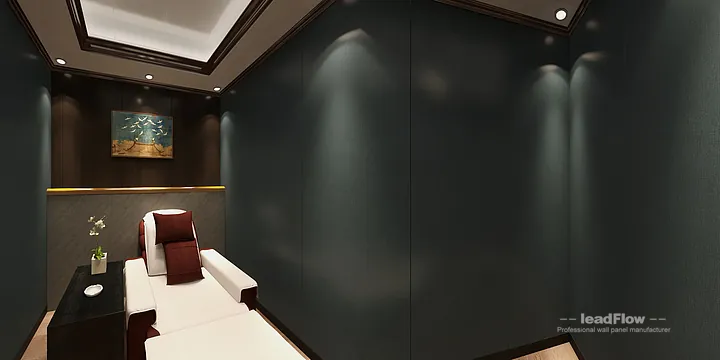 Nanchang Apartment Interior with WPC Wall Cladding &mdash; foot bath5 Accent in Donghu District, Nanchang, China - photo 48