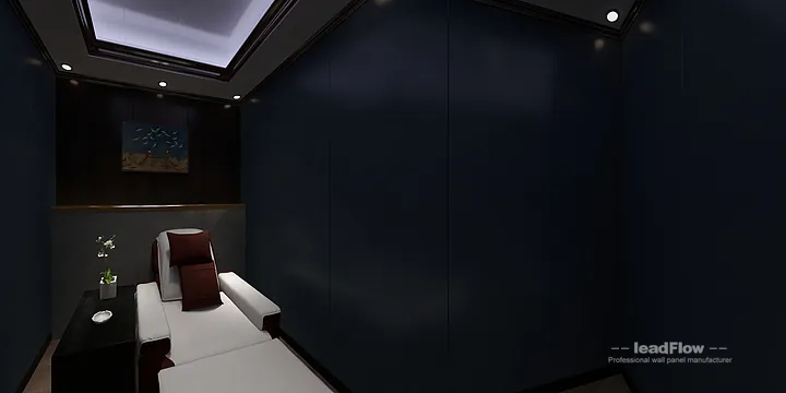 Nanchang Apartment Interior with WPC Wall Cladding &mdash; foot bath5 Accent in Donghu District, Nanchang, China - photo 49