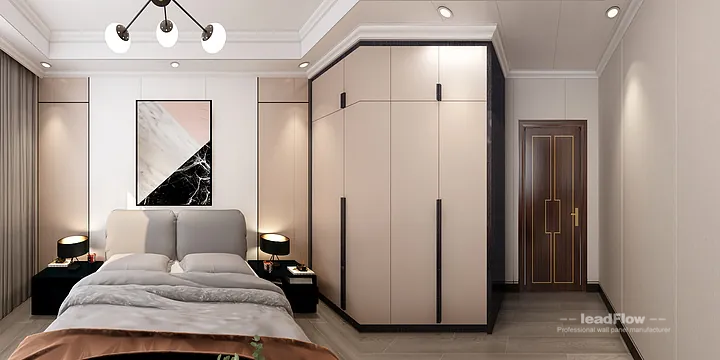 Hangzhou Apartment Wall Panel Design | WPC Interior Panel Warm Interior in Hangzhou, China - photo 3