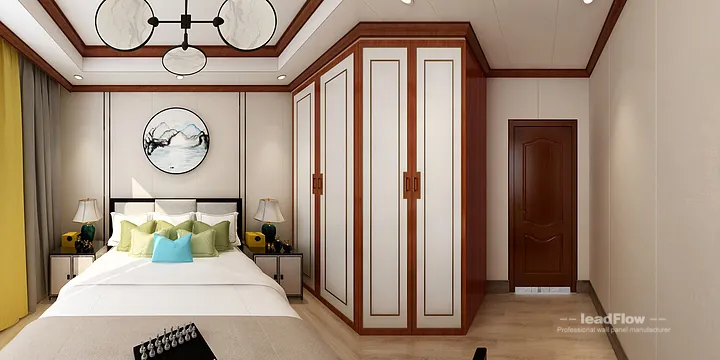Hangzhou Apartment Wall Panel Design | WPC Interior Panel Warm Interior in Hangzhou, China - photo 7