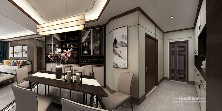 WPC Wall Panel Solution: Hangzhou Apartment Project in Hangzhou, China - photo 2