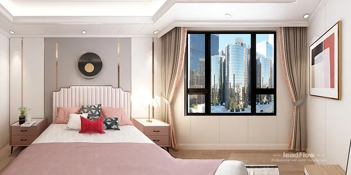 WPC Interior Panel Project: Hangzhou Apartment with Living-Dining Room in Hangzhou, China - photo 1