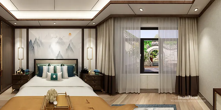 Hangzhou Apartment Makeover with WPC Interior Panel | Warm Wood Grain in Hangzhou, China - photo 2