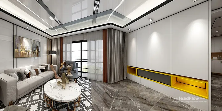 Elegant Apartment in Nanchang Featuring WPC Wall Cladding in Donghu District, Nanchang, China - photo 1