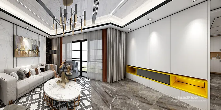 Elegant Apartment in Nanchang Featuring WPC Wall Cladding in Donghu District, Nanchang, China - photo 12