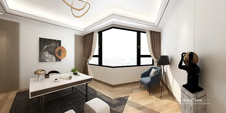 Hangzhou Apartment with WPC Interior Panel &mdash; Study Feature in Hangzhou, China - photo 10