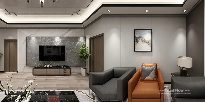 Hangzhou Apartment with WPC Interior Panel &mdash; Study Feature in Hangzhou, China - photo 11