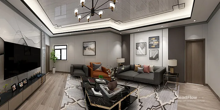 Hangzhou Apartment with WPC Interior Panel &mdash; Study Feature in Hangzhou, China - photo 12