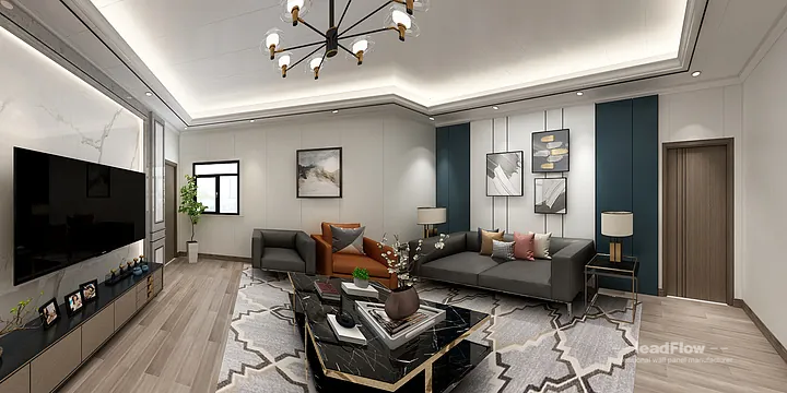 Hangzhou Apartment with WPC Interior Panel &mdash; Study Feature in Hangzhou, China - photo 13