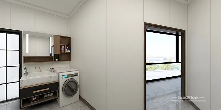 Hangzhou Apartment with WPC Interior Panel &mdash; Study Feature in Hangzhou, China - photo 15