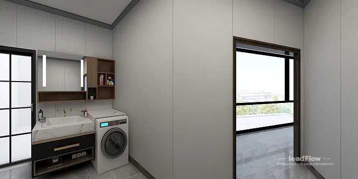 Hangzhou Apartment with WPC Interior Panel &mdash; Study Feature in Hangzhou, China - photo 5