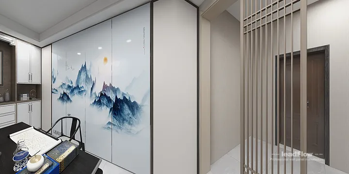 Stylish Apartment Interior in Hangzhou using WPC Wall Cladding in Hangzhou, China - photo 14