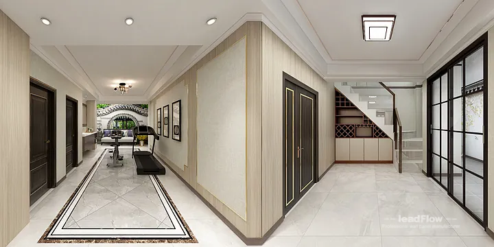 Stylish Apartment Interior in Hangzhou using WPC Wall Cladding in Hangzhou, China - photo 15