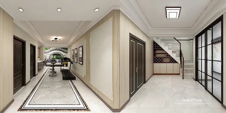 Stylish Apartment Interior in Hangzhou using WPC Wall Cladding in Hangzhou, China - photo 30
