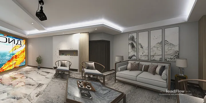 Stylish Apartment Interior in Hangzhou using WPC Wall Cladding in Hangzhou, China - photo 39