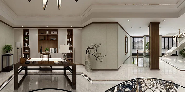 Stylish Apartment Interior in Hangzhou using WPC Wall Cladding in Hangzhou, China - photo 8