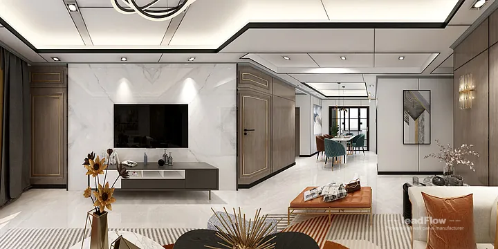 Stylish Apartment Interior in Hangzhou using WPC Wall Panel in Hangzhou, China - photo 3