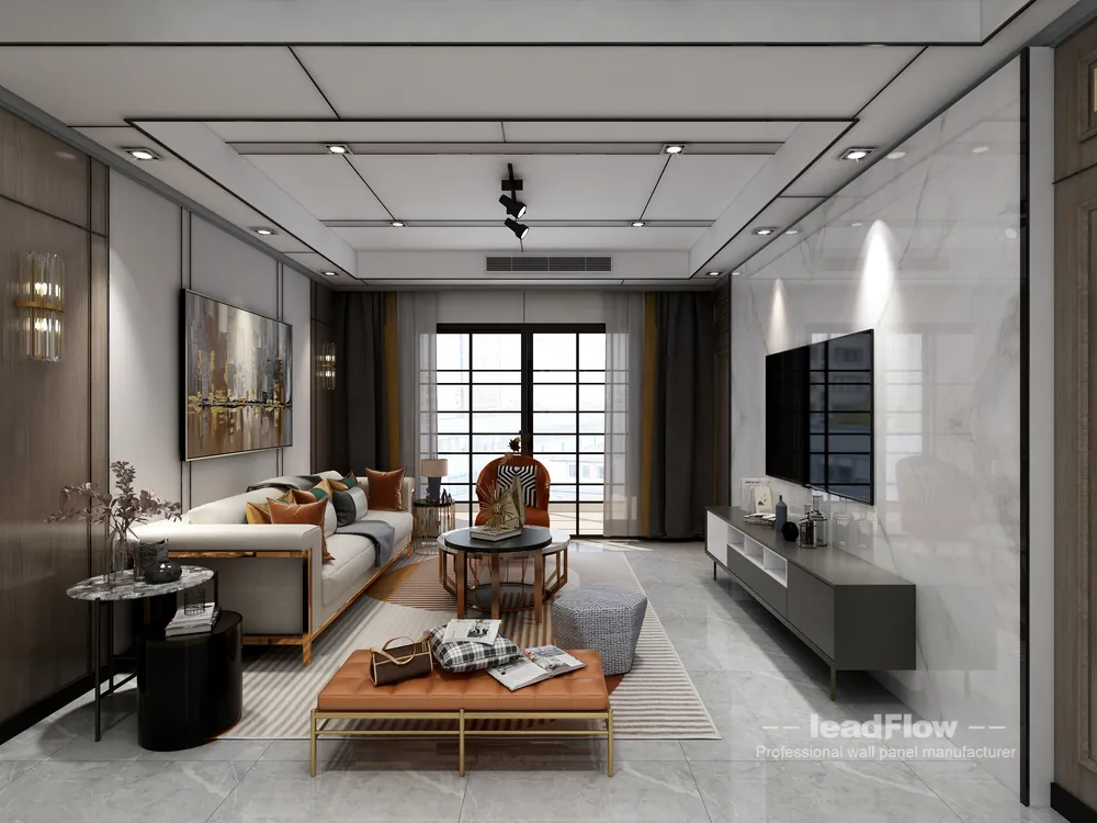 Stylish Apartment Interior in Hangzhou using WPC Wall Panel in Hangzhou, China - photo 7
