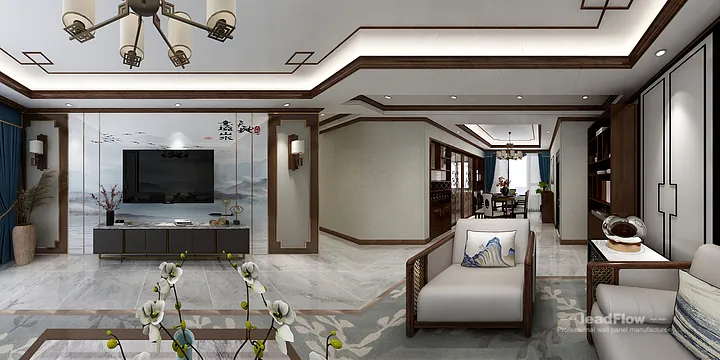 WPC Wall Cladding Apartment Case Study in Hangzhou | Elegant Design in Hangzhou, China - photo 4