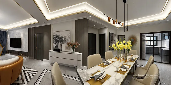 WPC Cladding Apartment Case Study in Hangzhou | Modern Bathroom in Hangzhou, China - photo 1