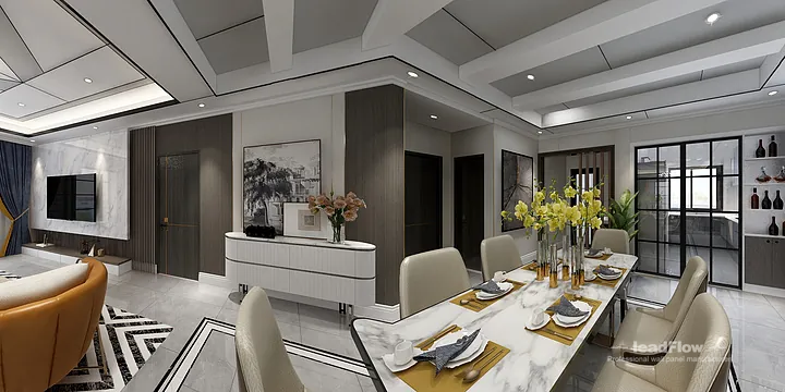WPC Cladding Apartment Case Study in Hangzhou | Modern Bathroom in Hangzhou, China - photo 11