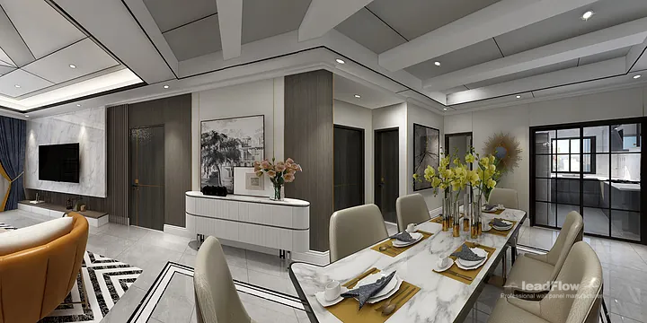 WPC Cladding Apartment Case Study in Hangzhou | Modern Bathroom in Hangzhou, China - photo 4