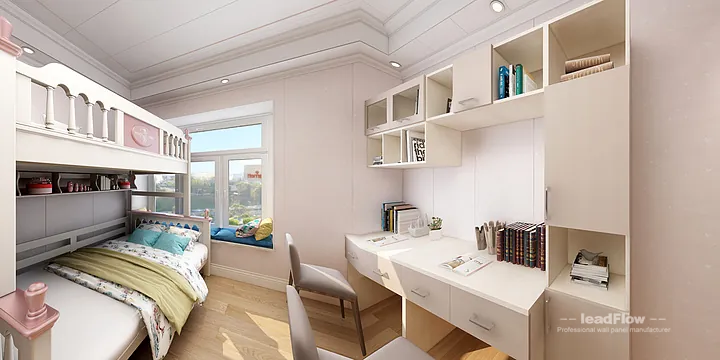 WPC Wall Panel Project: Nanchang Apartment with Living-Dining Room in Donghu District, Nanchang, China - photo 2