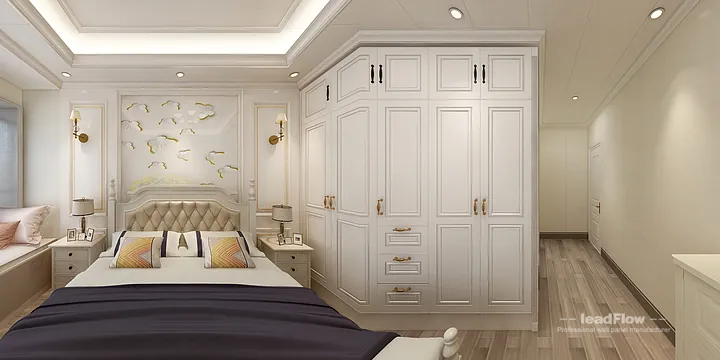 WPC Wall Panel Project: Nanchang Apartment with Living-Dining Room in Donghu District, Nanchang, China - photo 4