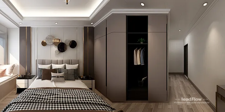 WPC Wall Panel Project: Nanchang Apartment with Living-Dining Room in Donghu District, Nanchang, China - photo 7