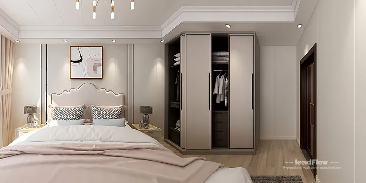 Hangzhou Apartment Interior with WPC Cladding &mdash; Living-Dining Room Accent in Hangzhou, China - photo 5