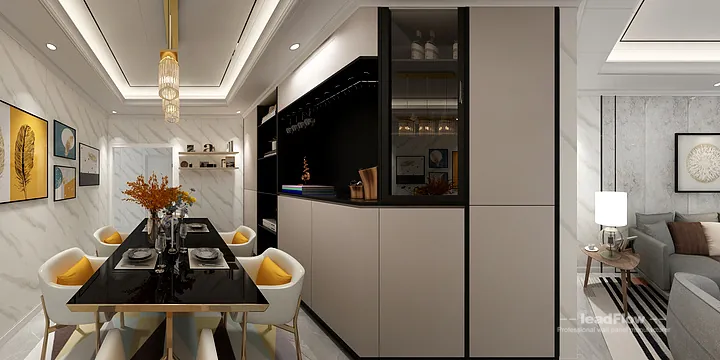 WPC Cladding Project: Hangzhou Apartment with Secondary Bedroom in Hangzhou, China - photo 4
