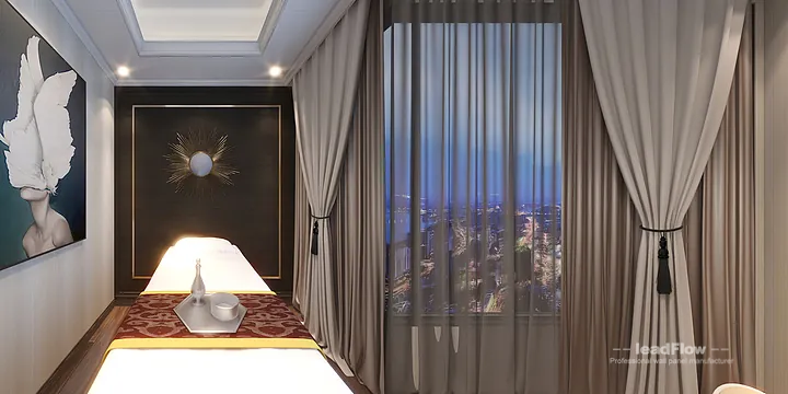 Elegant Apartment in Hangzhou Featuring WPC Interior Panel in Hangzhou, China - photo 8